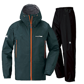 montbell/モンベル/ゴアテックスウェア上下セットDKTL（メンズ）の