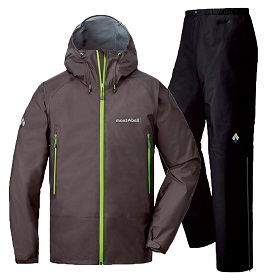 montbell/モンベル/ゴアテックスウェア上下セットSHALE（メンズ）の