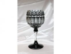 黒切子 シャンパングラス | 薩摩切子のことなら薩摩びーどろ工芸