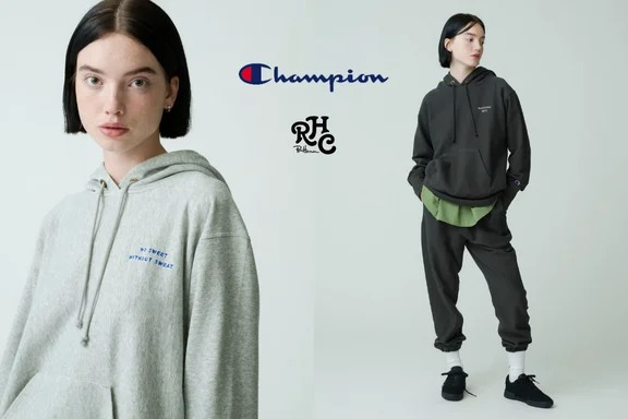 デイリーに着回しを楽しめる“Champion for RHC”のスウェット
