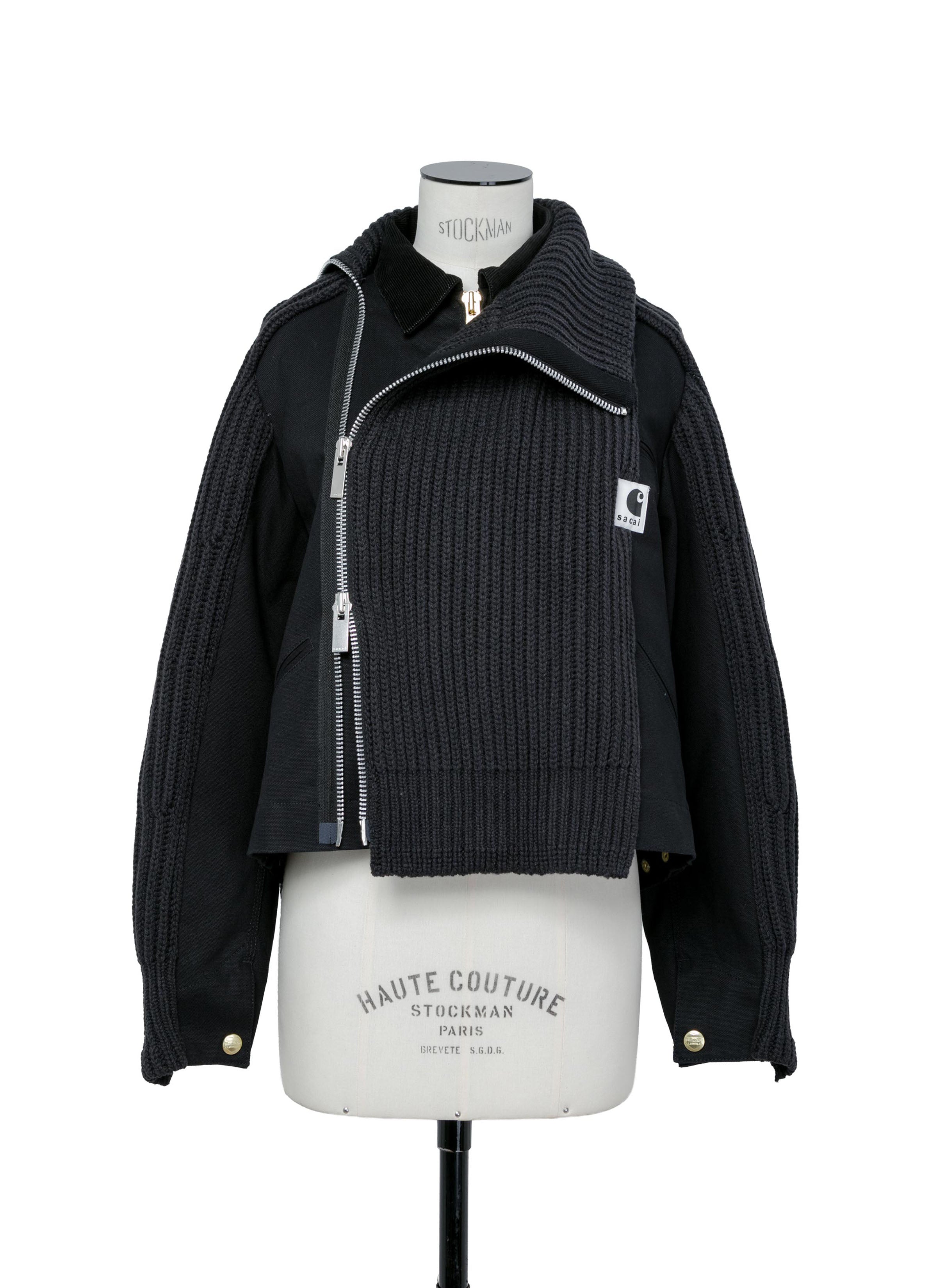 Carhartt WIP Duck x Wool Knit Blouson | sacai Official Store