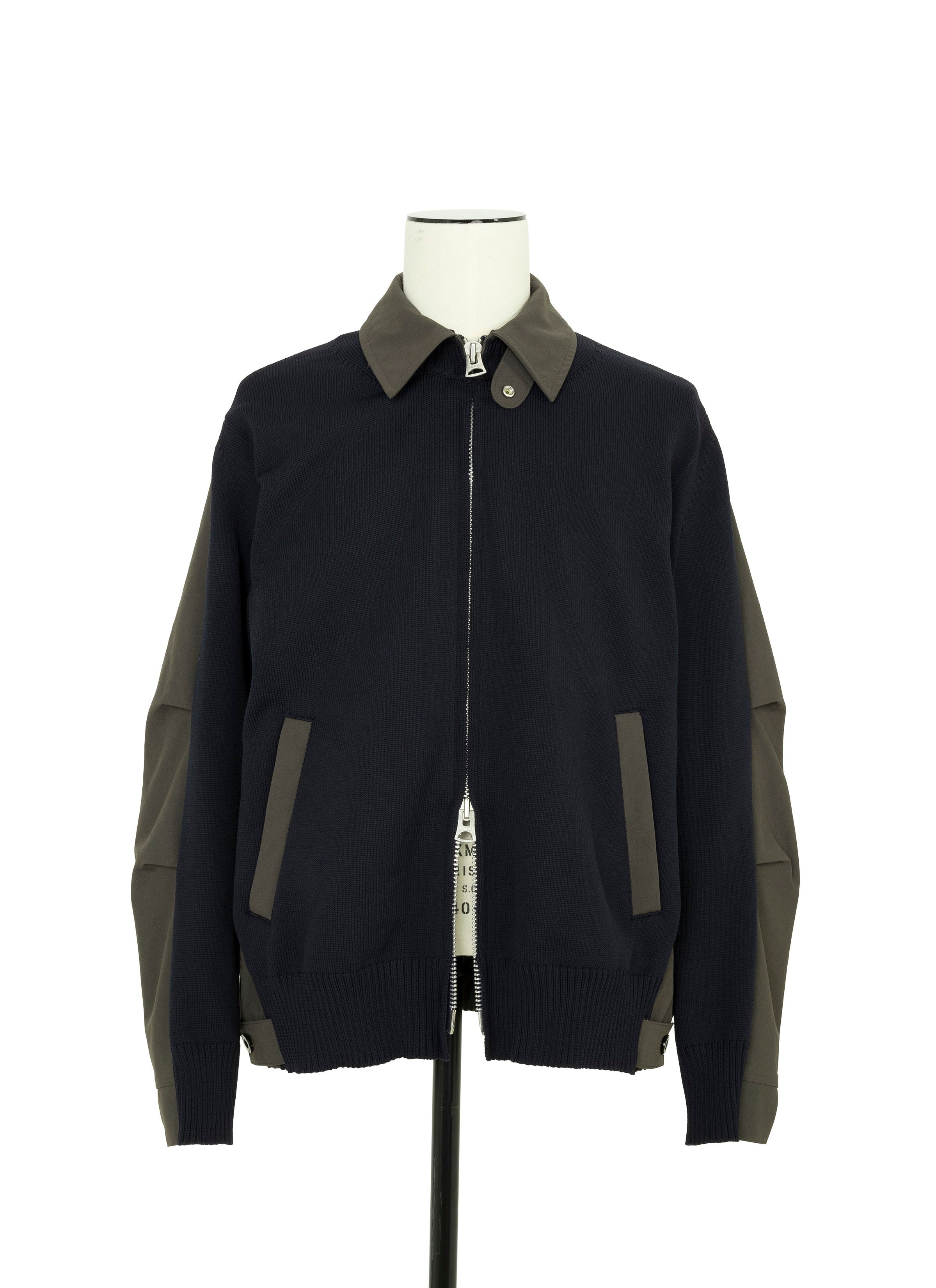 Weathercloth x Knit Blouson | sacai Official Store サカイ オフィシャル