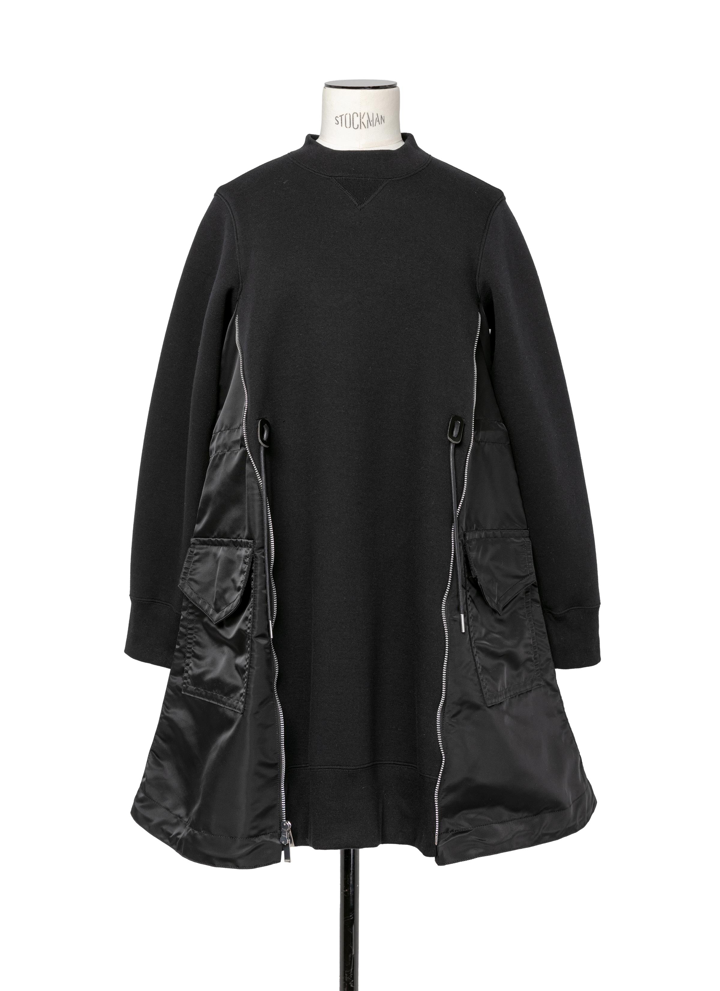Sponge Sweat x Nylon Twill Dress | sacai Official Store サカイ