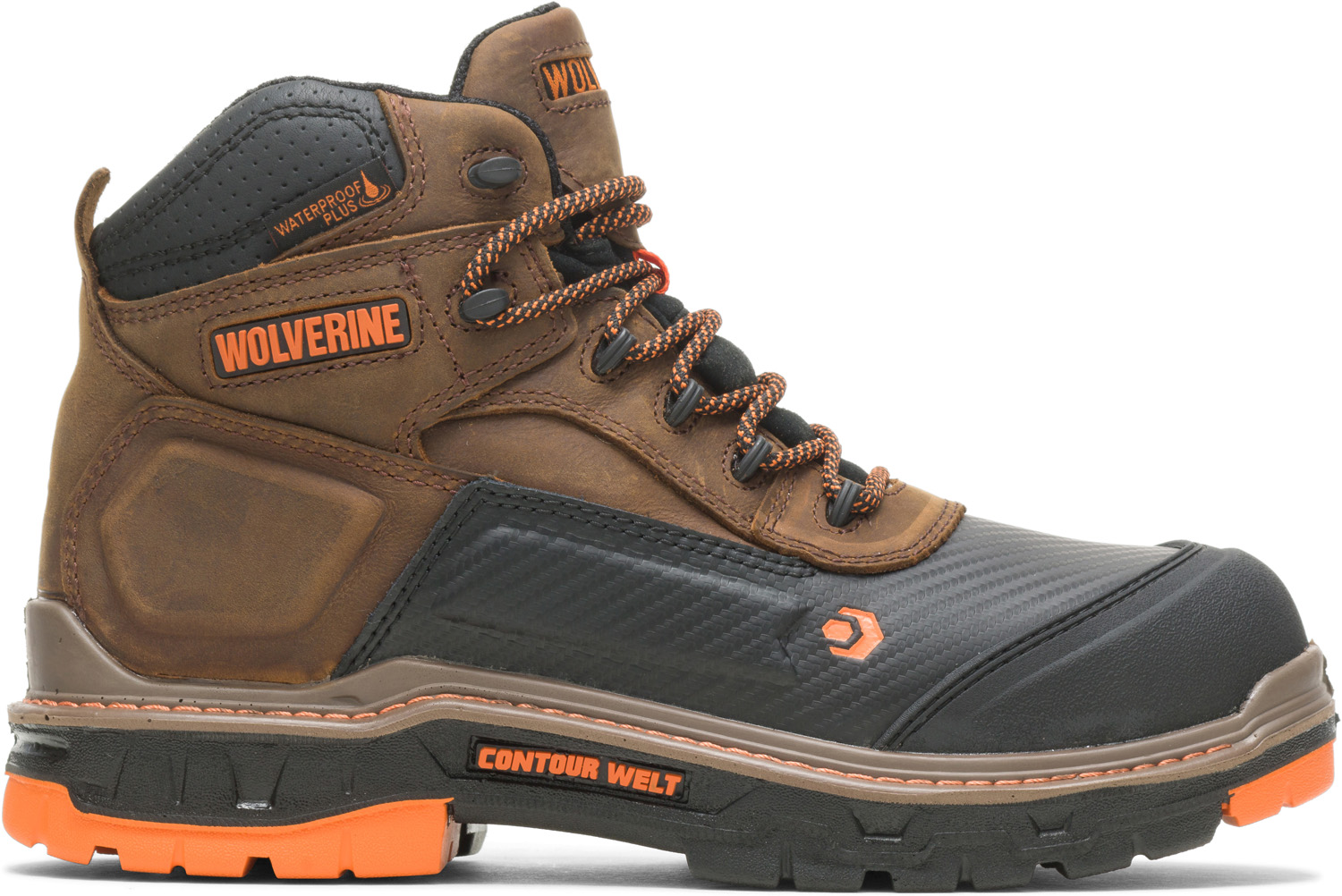 WW10717 Wolverine Overpass Men's Comp Toe EH WP Slip Resistant 6