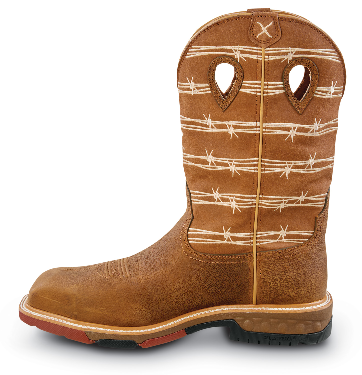 TWSMUMXBNW01 Twisted X Men's Comp Toe EH WP Slip Resistant Pull On