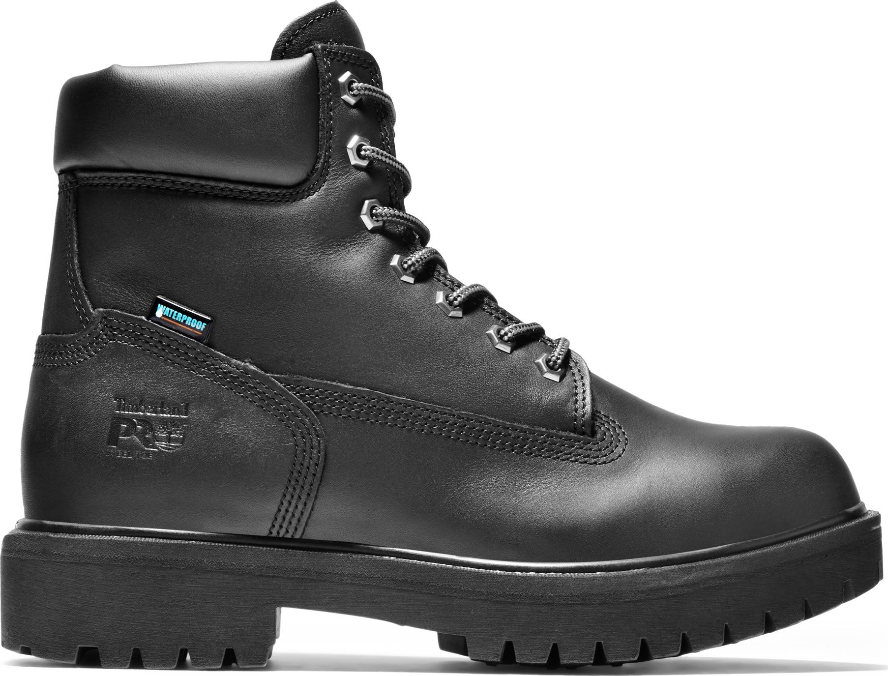 TM26038 Timberland PRO Men's Black 6 Inch Steel Toe Boot