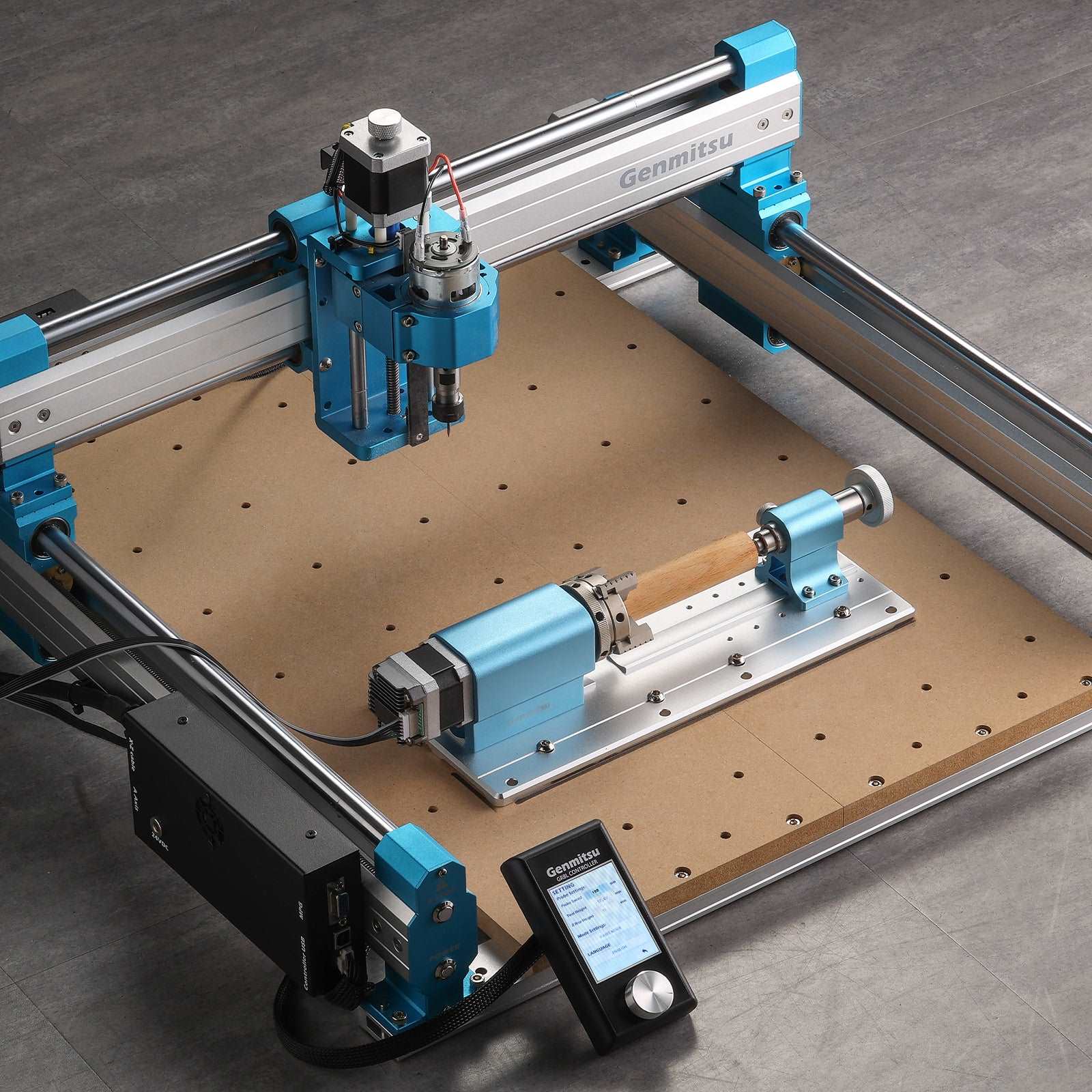 Genmitsu 4th Axis Rotary Module Kit for 4040-PRO CNC Router