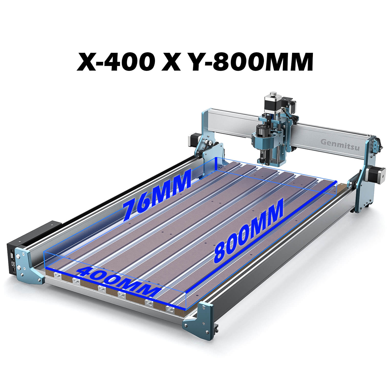 Y-Axis Extension Kit for CNC 4040 RENO, Y-Axis Extension to 800mm