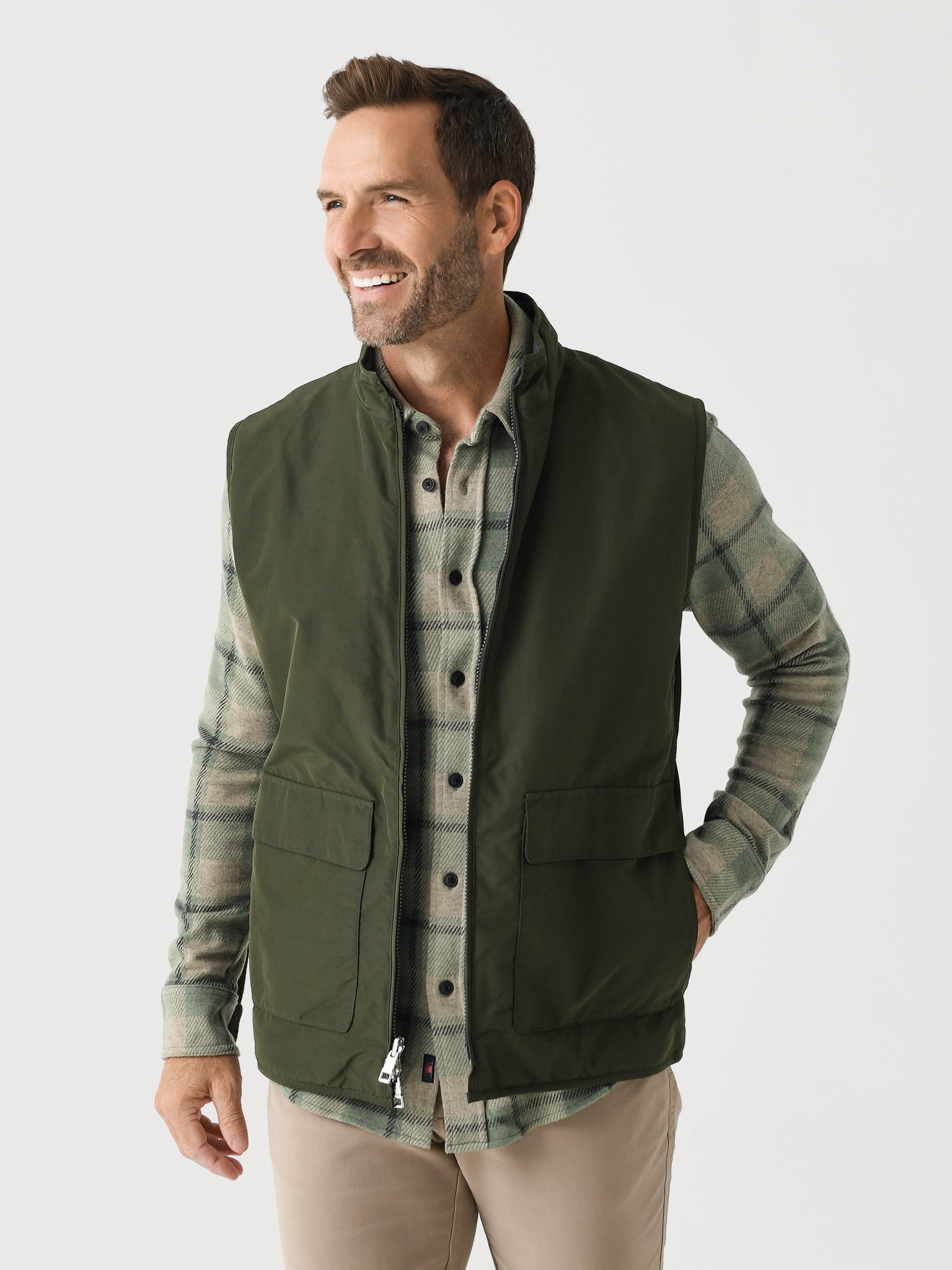 Peter Millar Crown Men's Brentwood Reversible Fleece Vest – Saint