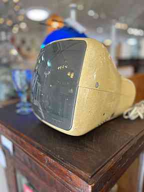 中古品】Panasonic レトロブラウン管テレビ ”ピエドラ11” TH-11U2 1989