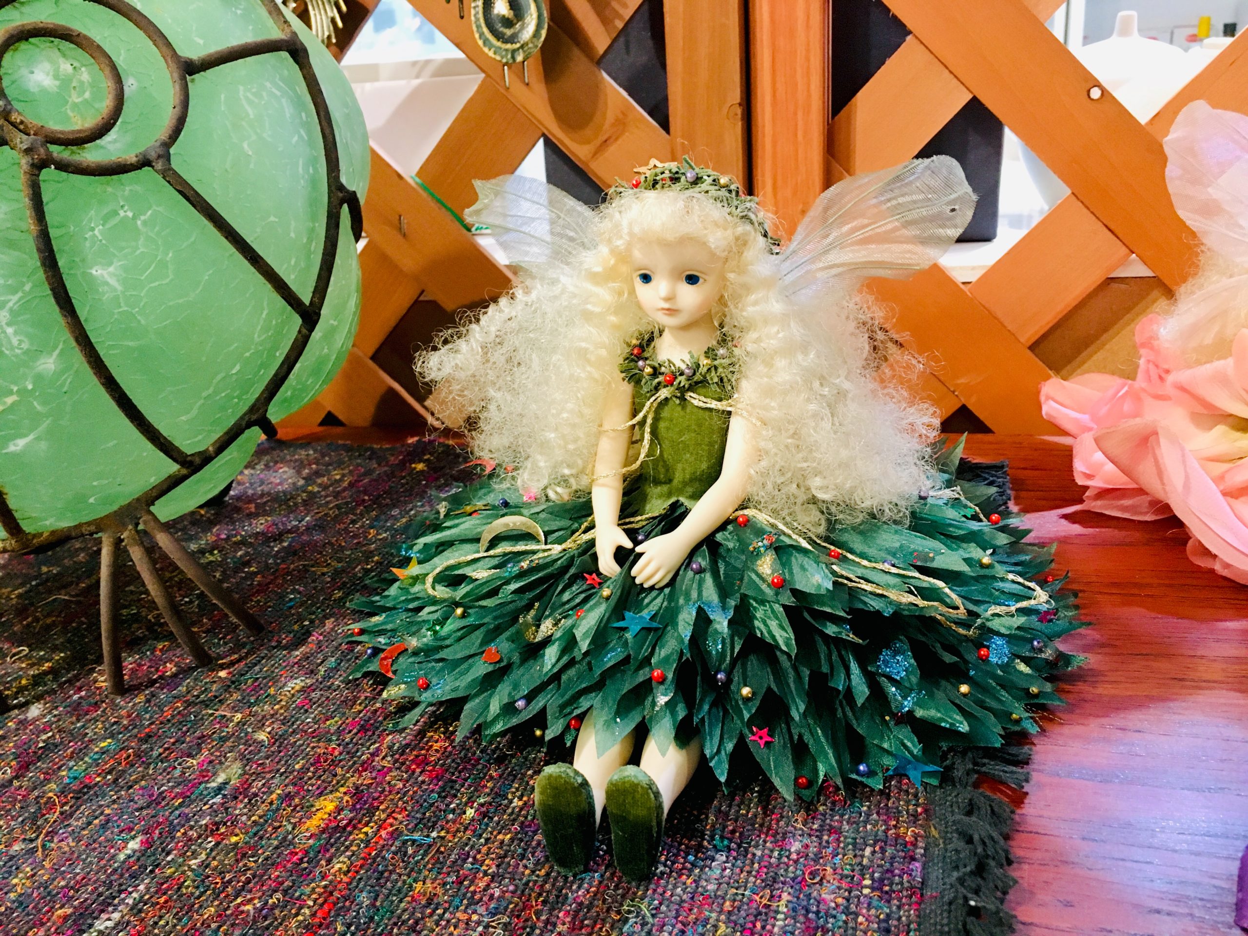 若月まり子作品 ＊エルフィンフローリー (ビスクドール)買取りしました