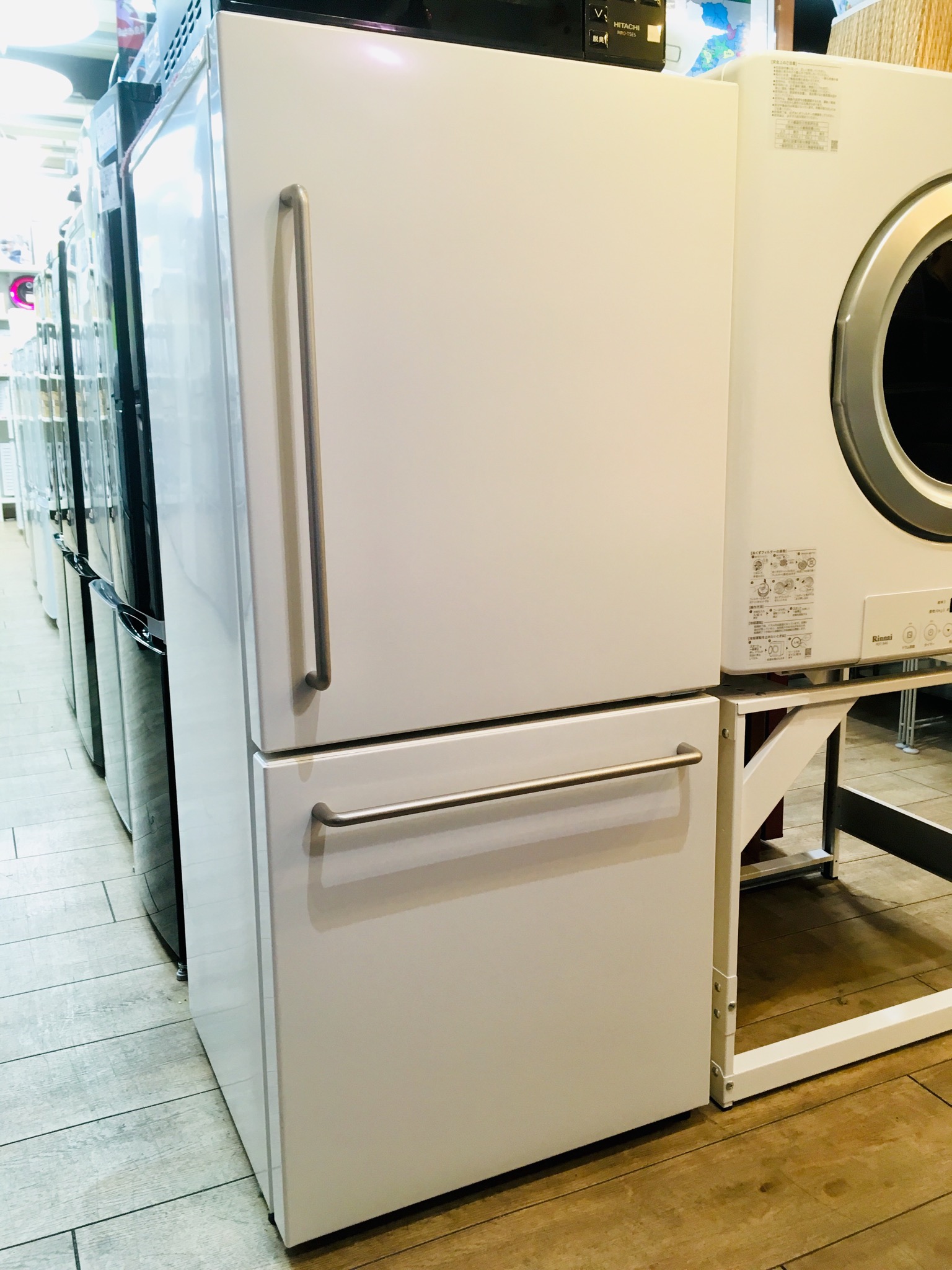 9011送料無料！無印良品 MUJI 157L 2ドア 冷蔵庫 無印良品の冷蔵庫に2