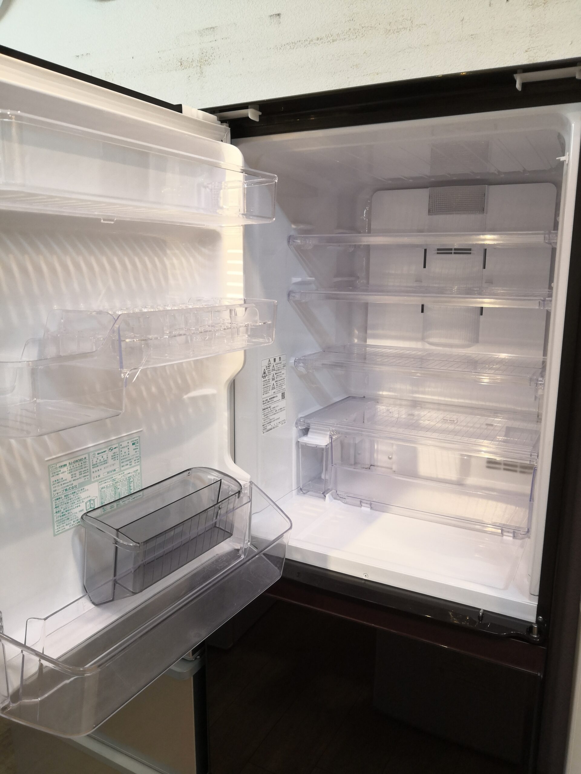 中古品 】SHARP プラズマクラスター SJ-GW36D-R グラデーションレッド