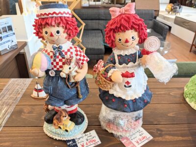 ドールガーデン ラガディ・アン＆アンディ オルゴール 人形 DOLL 雑貨