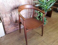 ☆北海道民芸家具 HOKUMIN 北民 デスク チェア 2点セット 片袖机 書斎