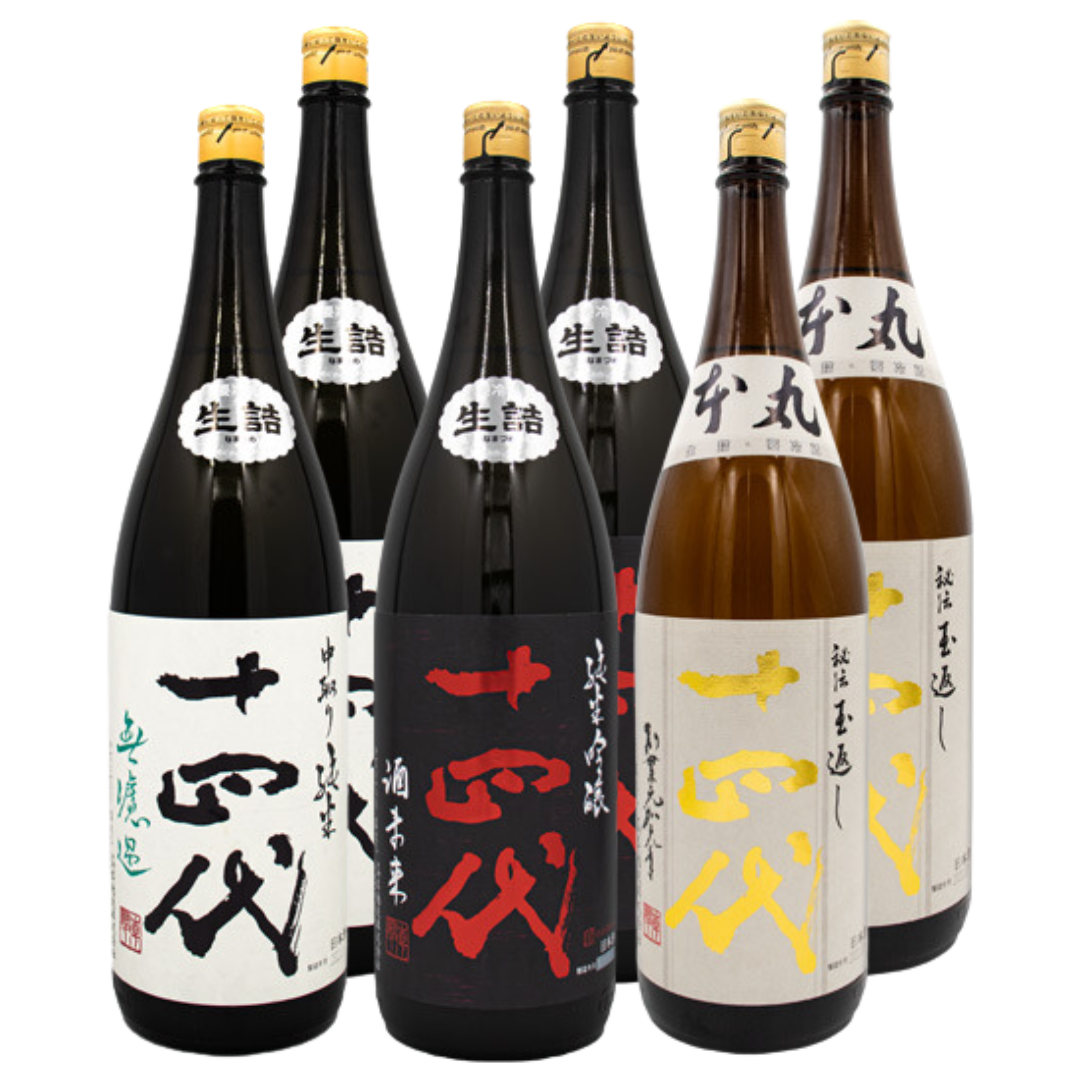 製造日2025】十四代 シリーズ 空瓶空き瓶 6本 空瓶6