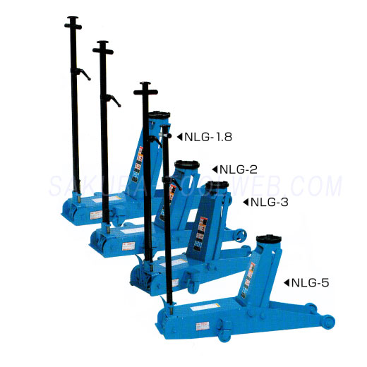 送料無料】【長崎ジャッキ】低床ガレージジャッキ ［ミドルタイプ