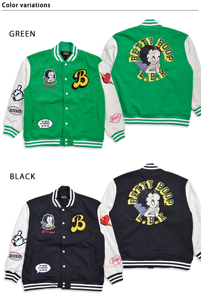 エンジェルBETTYボンディングスタジャン ロウブロウナックル 592868