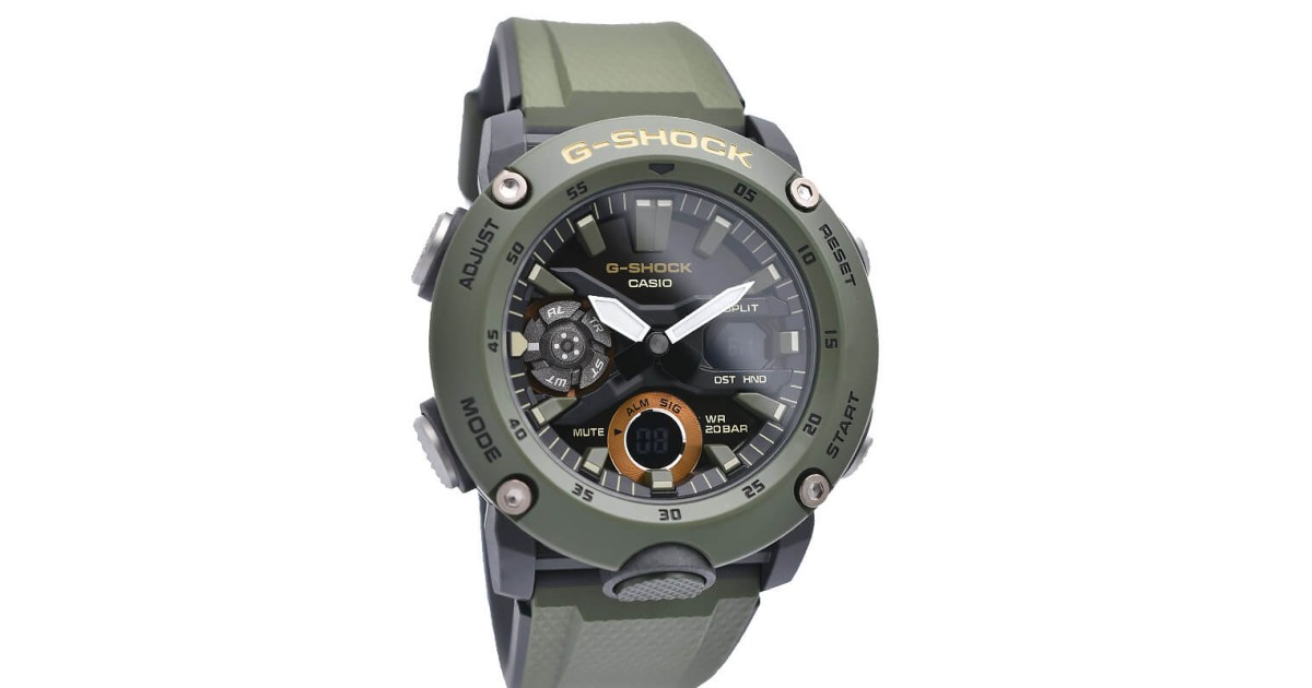 Casio G-Shock Carbon Core Guard Basic GA-2000-3AJF | Sakurawatches.com