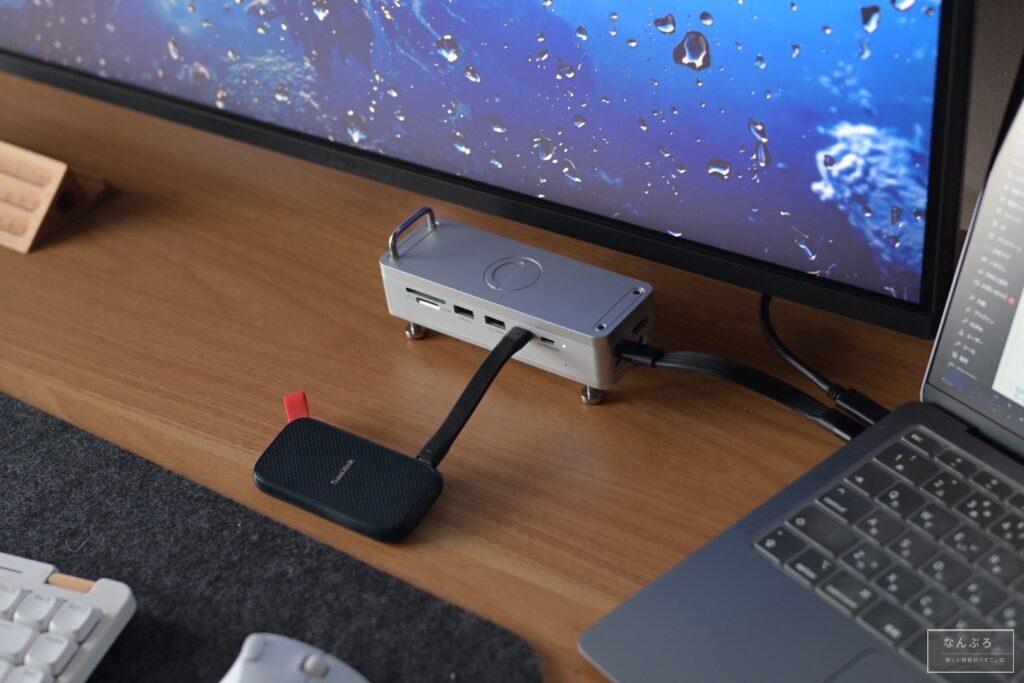 Ulanzi QT03 ドッキングステーション【実機レビュー】｜モバイル作業を