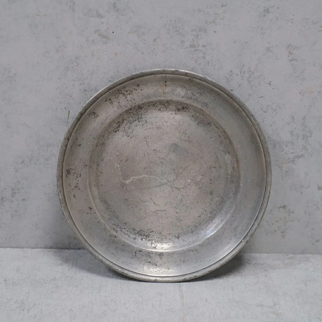 アンティークエタン花リムプレートV アンティーク雑貨 | 雑貨と