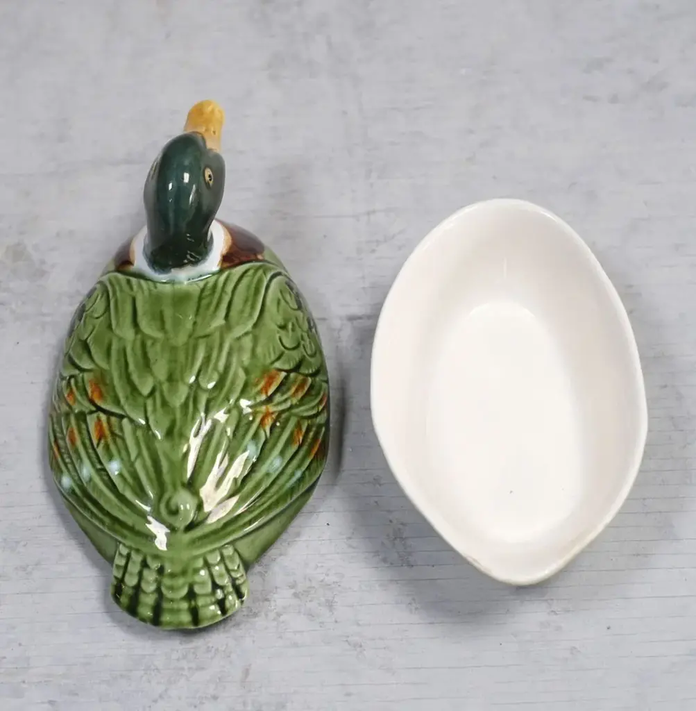 ヴィンテージ ダックテリーヌポット Michel Caugant(ミッシェル