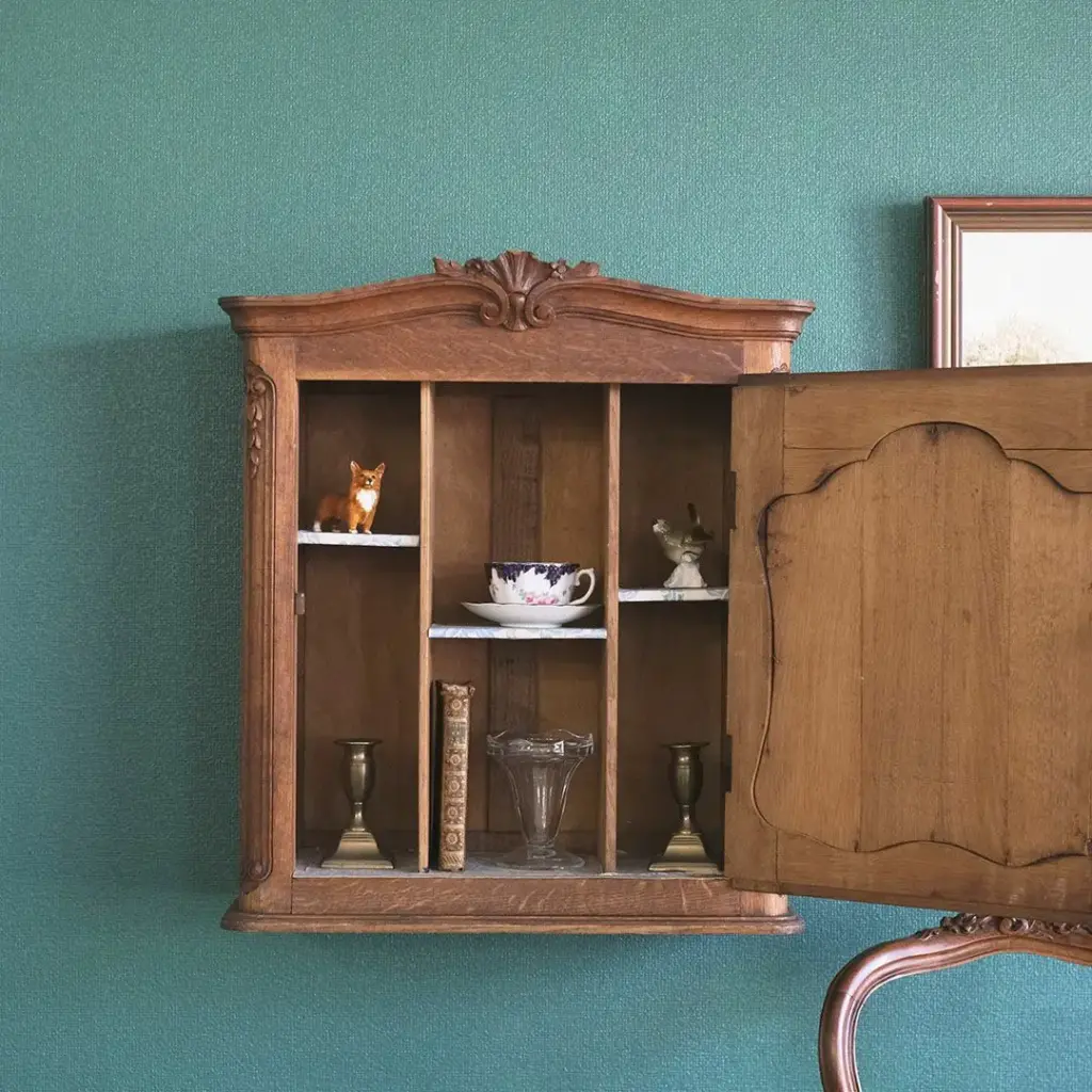 アンティークウォールキャビネット フランス アンティーク家具 | 雑貨