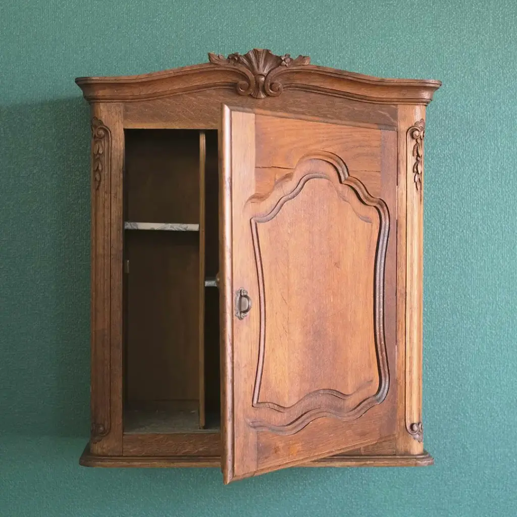 アンティークウォールキャビネット フランス アンティーク家具 | 雑貨