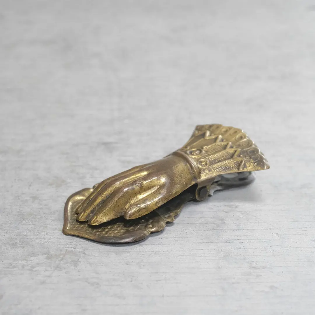 アンティークハンドクリップ フランス 真鍮 | 雑貨とアンティークのお