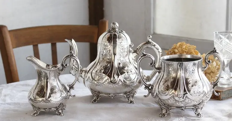 アンティークシルバープレート・純銀食器・シルバーウェアの通販