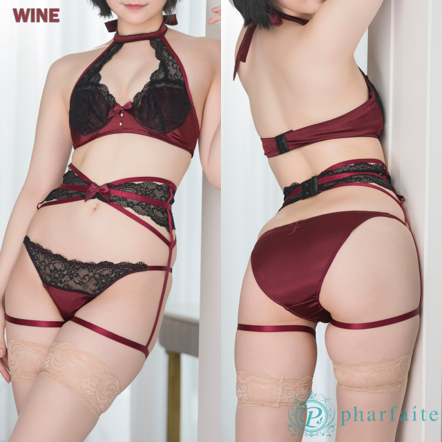 pharfaite】Cherie Choker-シェリー・チョーカー‐/3点セットランジェリー