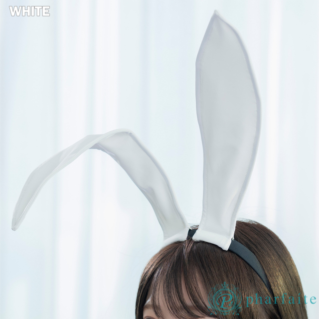 pharfaite】VELVETエナメルバニーカチューシャ