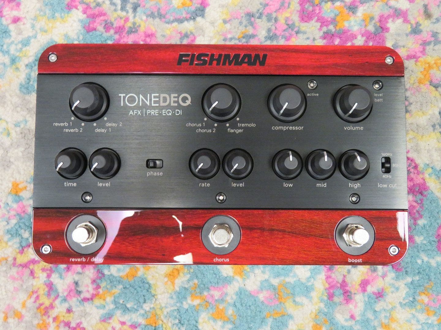 Fishman TONEDQ APX I PRE-EQ-DI ジャンク Fishman TONEDQ APX I PRE