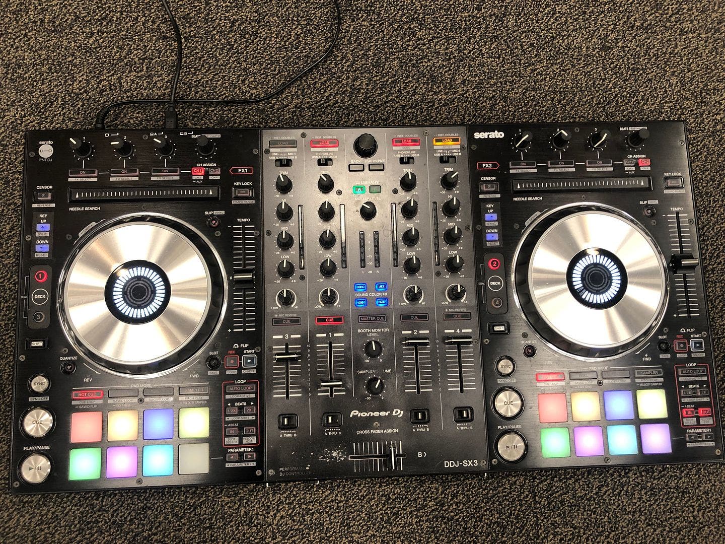 Buy used Pioneer DJ DDJ-SX3 DJ Controller | Sam Ash Music
