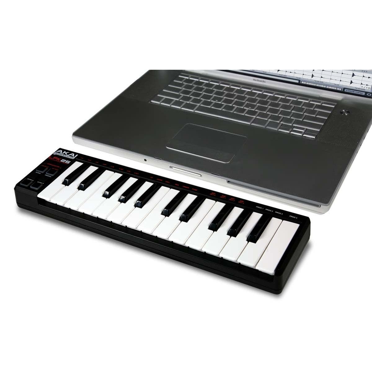 Buy sasku Akai LPK25 Laptop Midi Keyboard | Sam Ash Music
