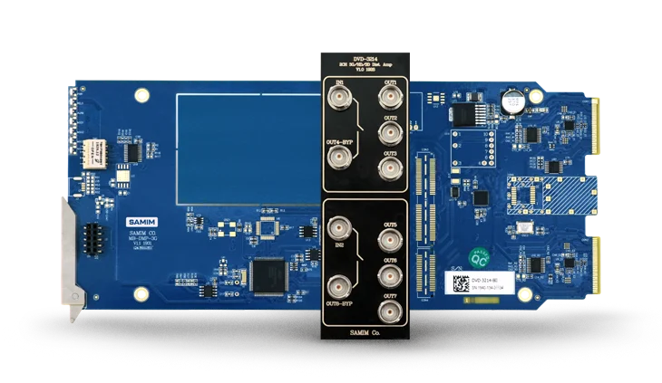 3G/HD SDI Reclocking Distribution Amplifier | DVD3214