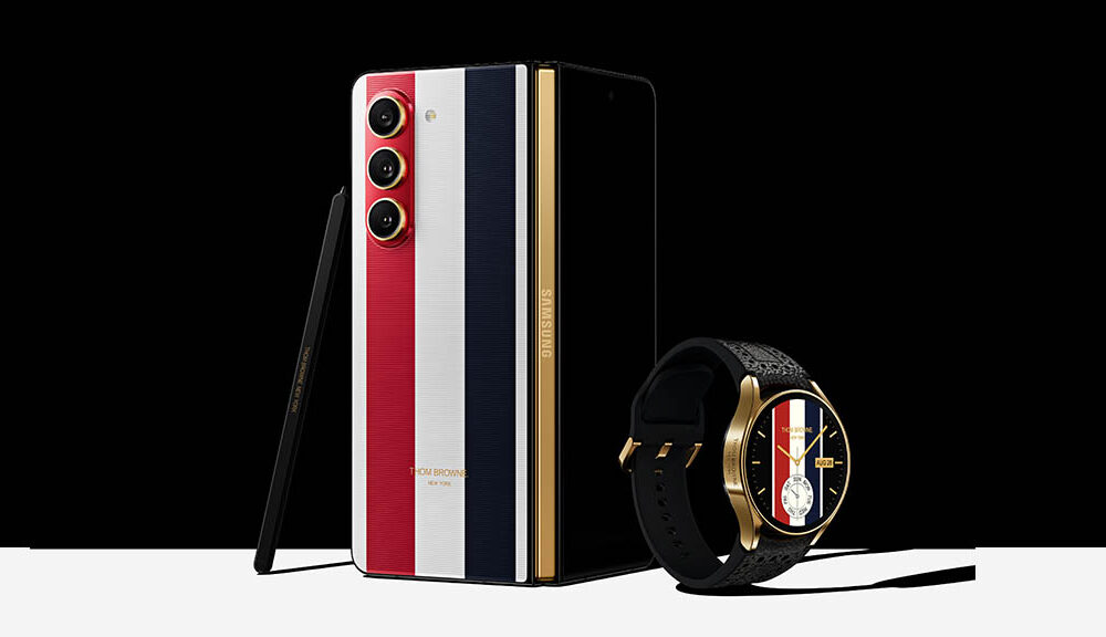 Unveiling Elegance: Samsung Galaxy Z Fold 5 Thom Browne Edition