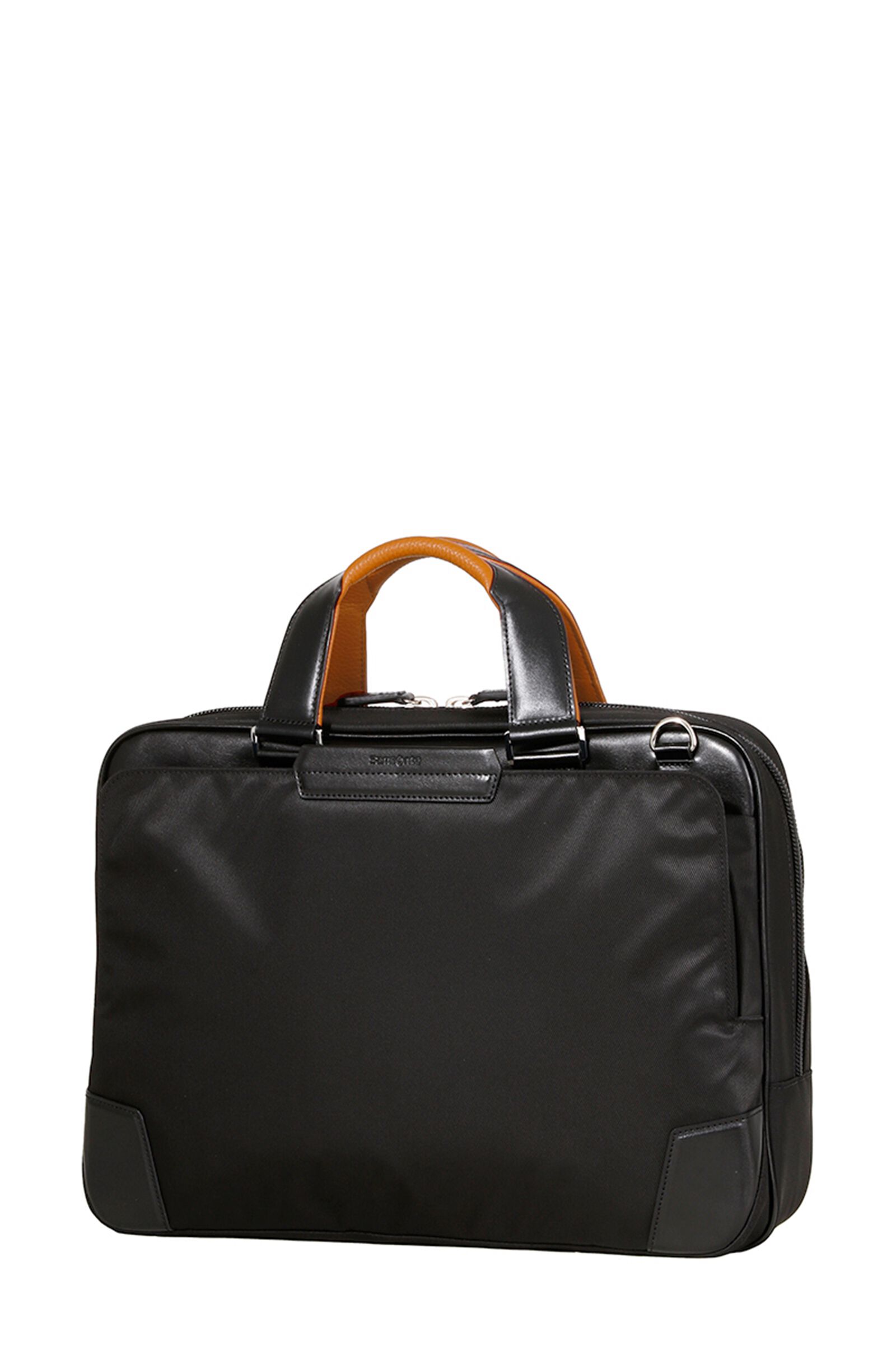 エピッド 4 ブリーフケース ブラック/オレンジ｜サムソナイト