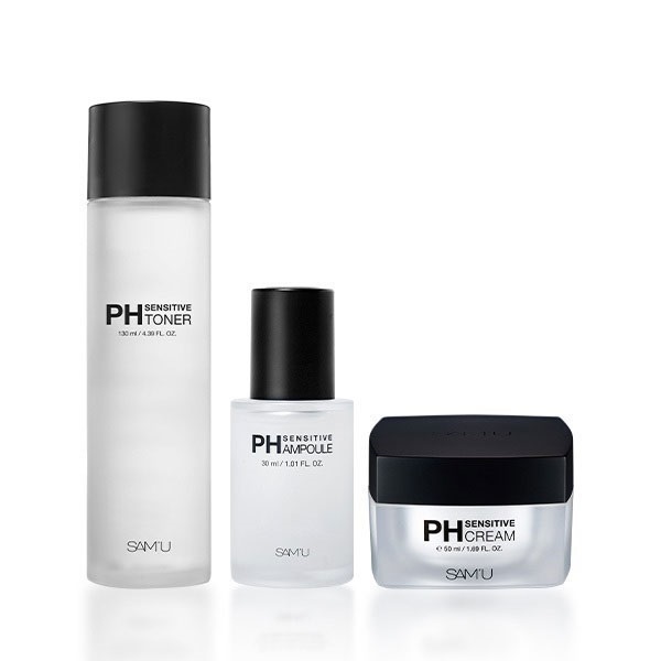 SAM'U PHセンシティブベーシックスキンケアセットの詳細ページ | SAM'U