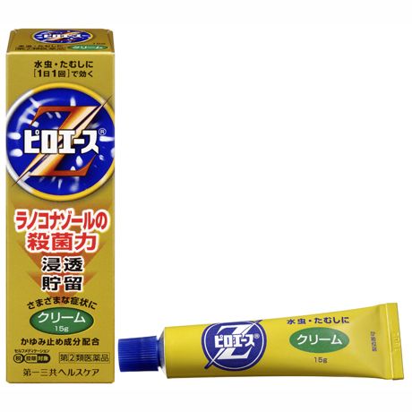 Daiichi Sankyo Healthcare】 Pyroace Z Cream 15g-SAMURAI Drugstore