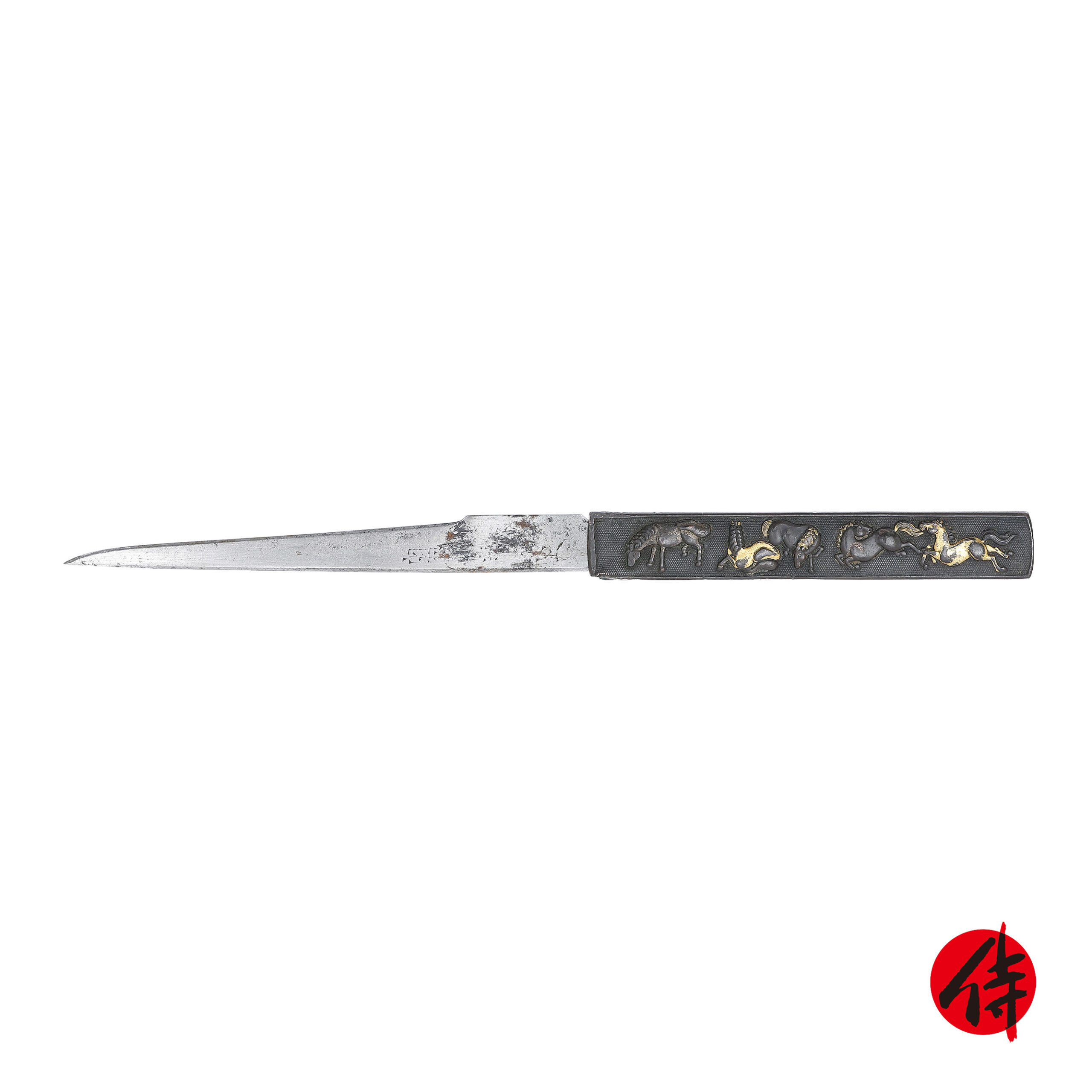 Edo period Antique Kozuka for Samurai Sword (K-56) | Samurai