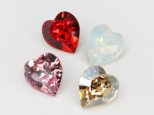 スワロフスキー #4884 ファンシーストーン ハート エメラルド-#4884 4