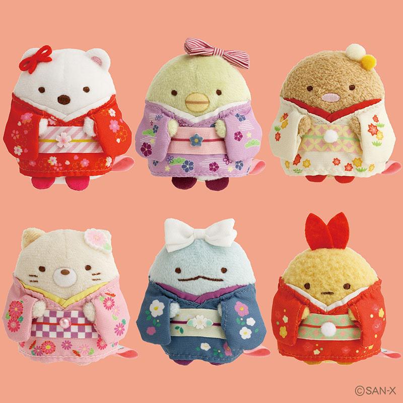 和装すみっコぐらし てのりぬいぐるみ」が発売！ | San-xネット