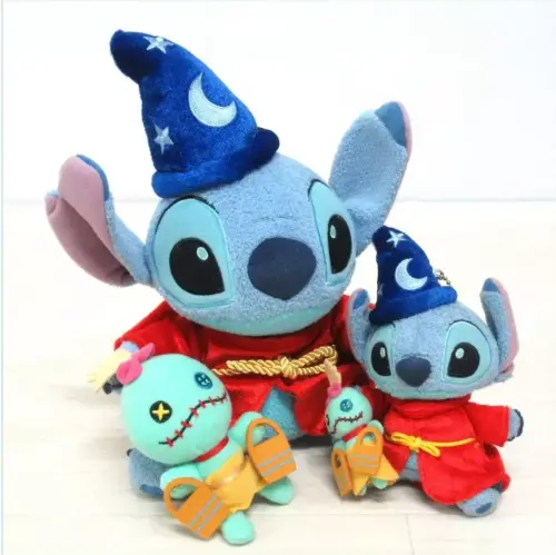 ディズニーストア限定スティッチ&スクランプ 魔法使いの弟子