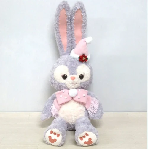 ディズニーシークリスマス 2019限定 ピンクのニット帽やリボンが可愛い