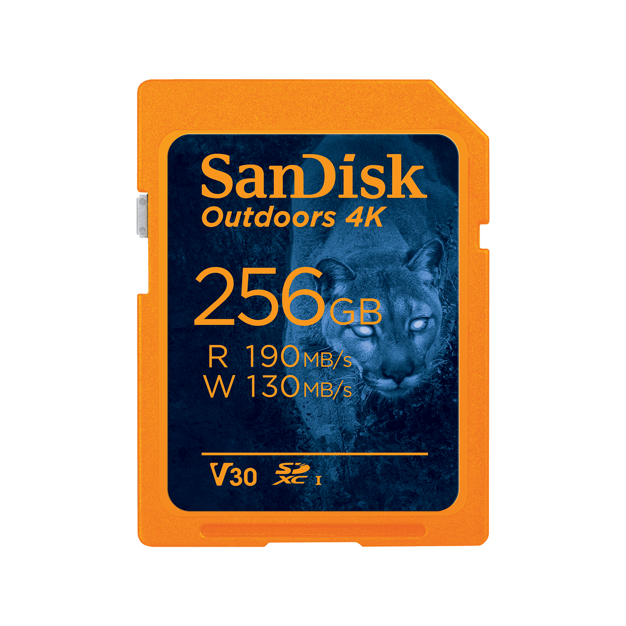 512GB Orange SanDisk Outdoors 4K SD UHS-I Card | Sandisk
