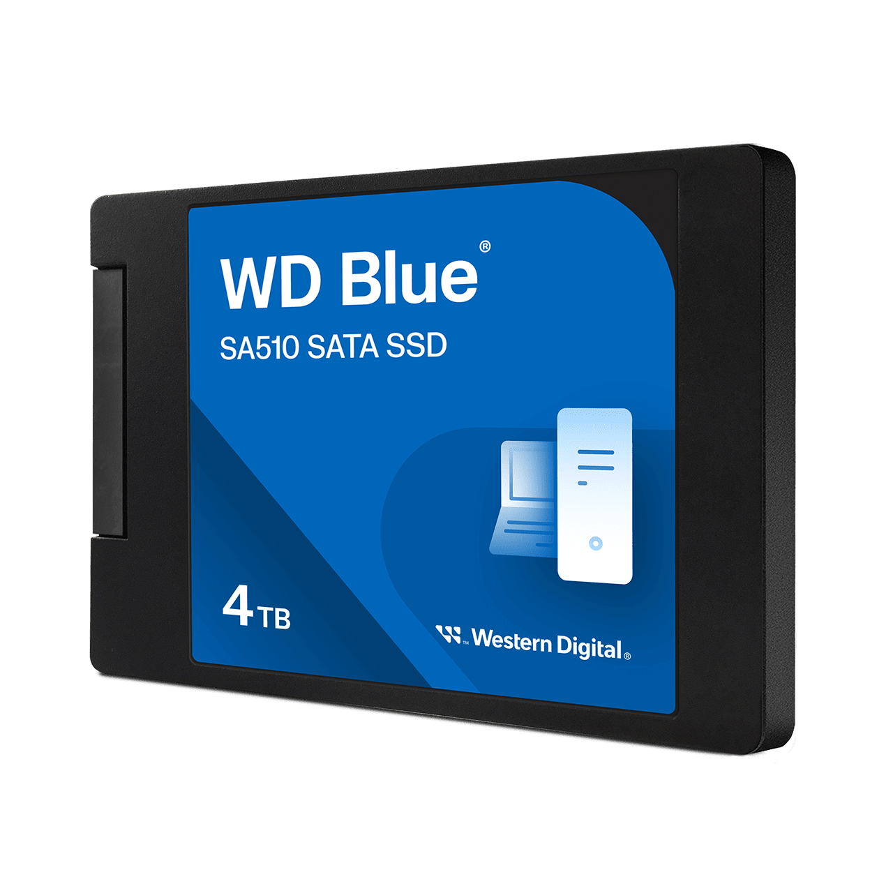 4TB WD Blue SA510 SATA SSD 2.5”/7mm Cased | Sandisk