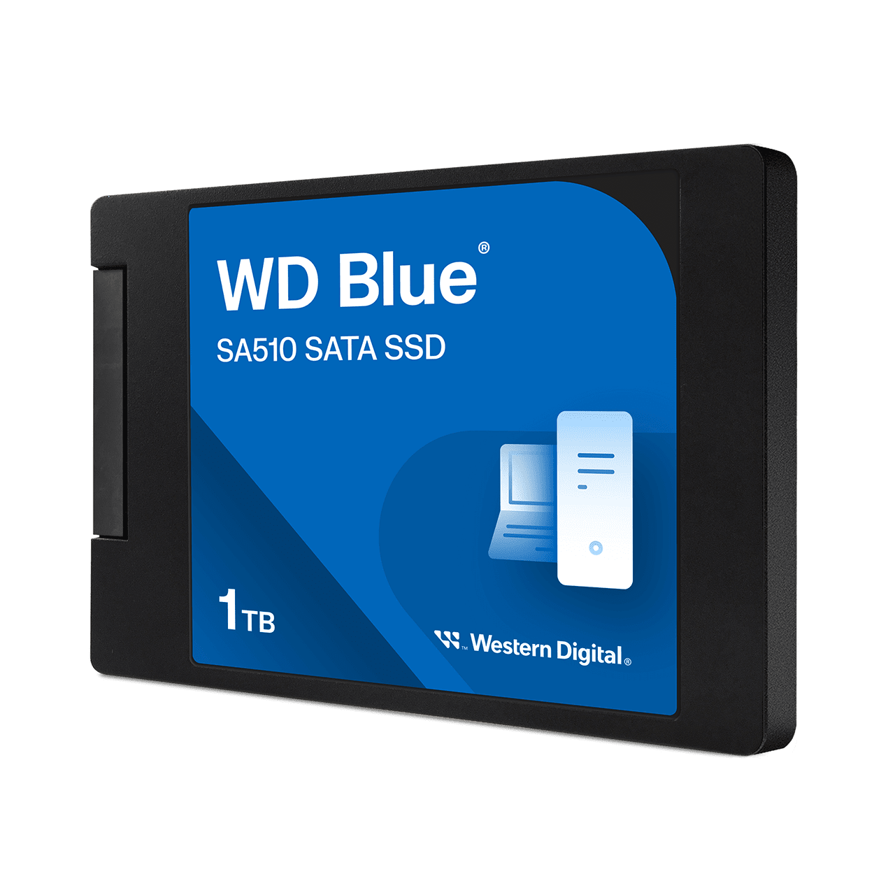 1TB WD Blue SA510 SATA SSD 2.5”/7mm Cased | Sandisk