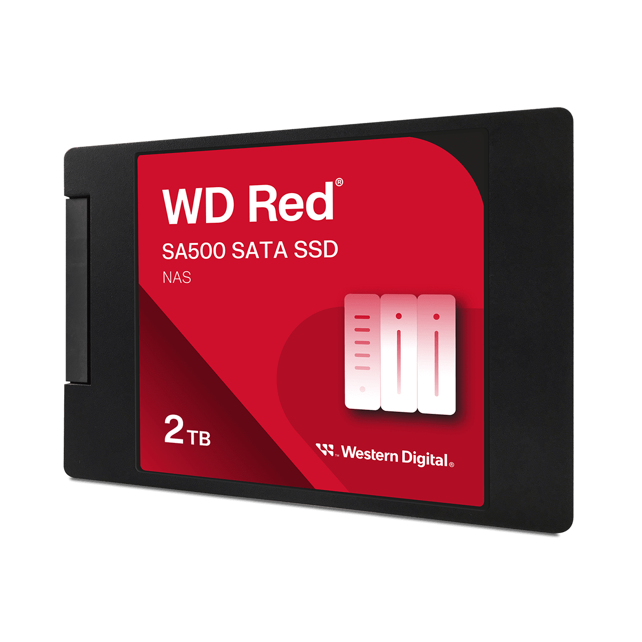 2TB WD Red SA500 NAS SATA SSD 2.5”/7mm Cased | Sandisk