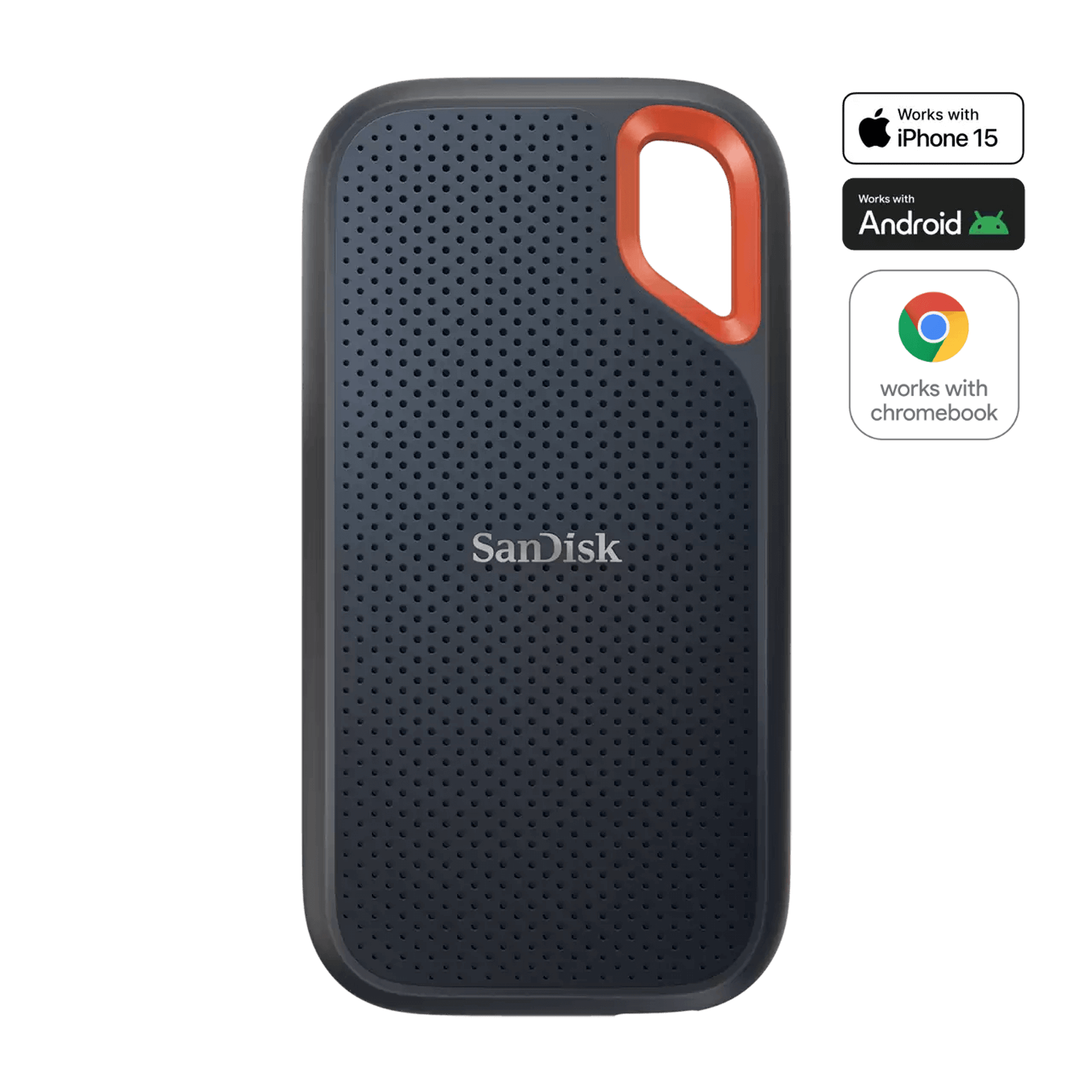 2TB Black SanDisk Extreme Portable SSD | Sandisk
